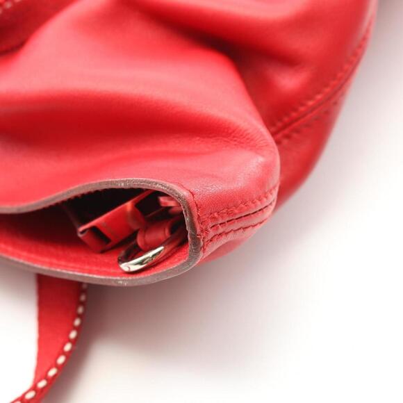 HERMES Red Leather Tote Bag - Picture 5 of 9